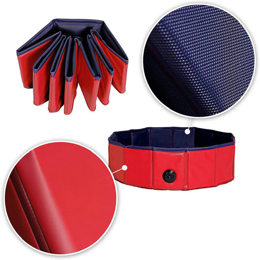 Piscina Portátil Plegable para Mascotas - Bañera para Perros y Gatos - Image 5