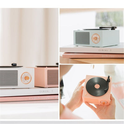 Parlante Retro Bluetooth Atomic Mini - Reproductor de Vinilo Inalámbrico - Image 3