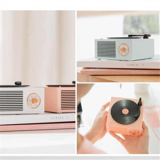 Parlante Retro Bluetooth Atomic Mini - Reproductor de Vinilo Inalámbrico - Image 3