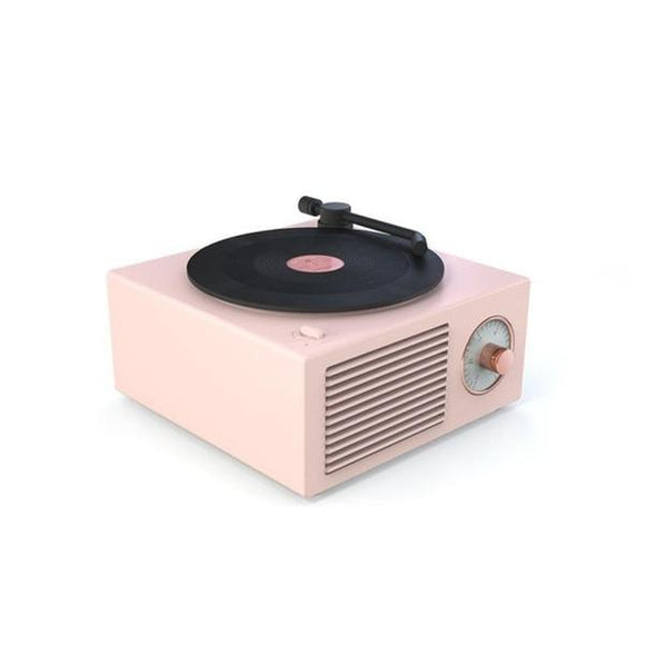 Parlante Retro Bluetooth Atomic Mini - Reproductor de Vinilo Inalámbrico