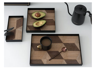 Bandeja Decorativa de Hierro Forjado y Madera - Image 12