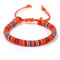 New Ethnic Estilo Bracelet Color Cotton Rope Hand-woven Hand Rope Orange
