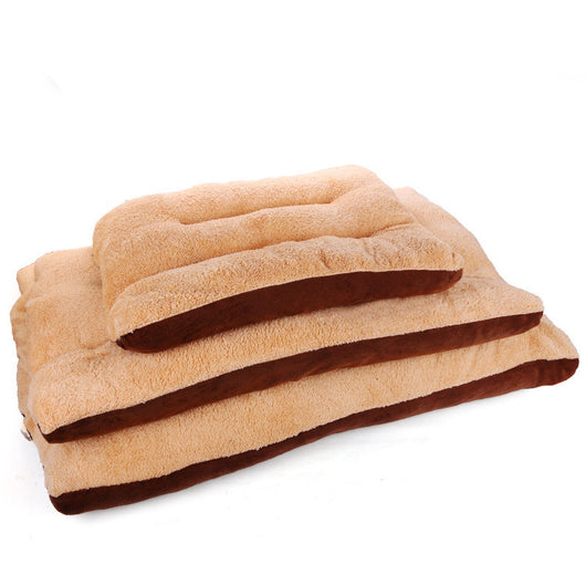 Cama Térmica para Mascotas de Felpa de Cordero Extraíble y Lavable - Image 3