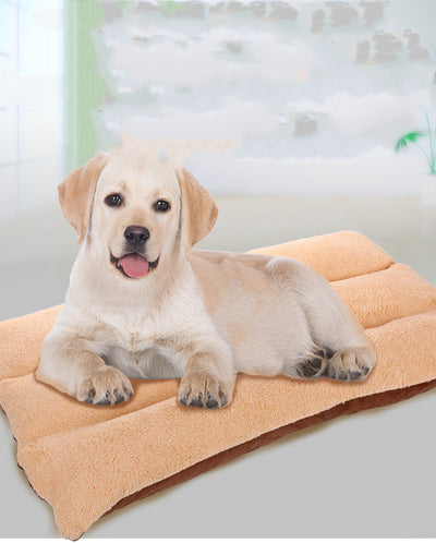Cama Térmica para Mascotas de Felpa de Cordero Extraíble y Lavable - Image 2