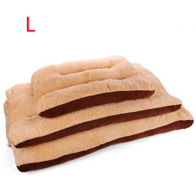 Cama Térmica para Mascotas de Felpa de Cordero Extraíble y Lavable - Image 9
