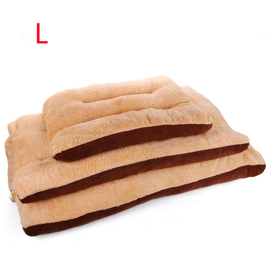 Cama Térmica para Mascotas de Felpa de Cordero Extraíble y Lavable - Image 9