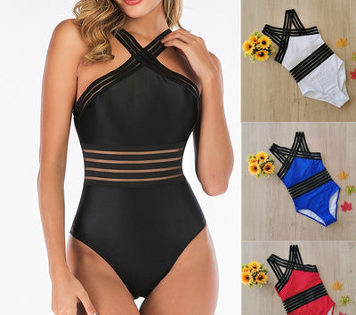 Bikini Enterizo Multicolor Sexy para Mujer - Traje de Baño Europeo Premium - Image 12
