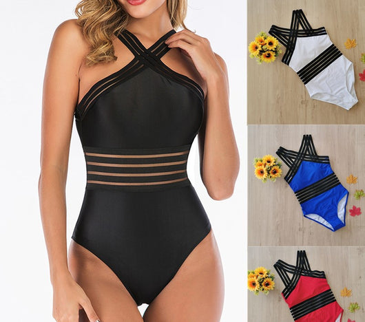 Bikini Enterizo Multicolor Sexy para Mujer - Traje de Baño Europeo Premium - Image 12