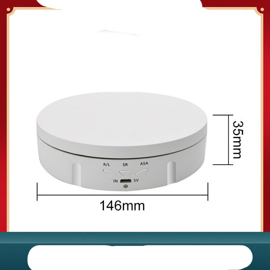Plataforma Giratoria Inteligente 146MM con Display LED, 3 Velocidades y Ajuste de Ángulo - Image 6