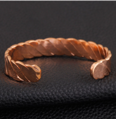 Brazalete Magnético de Cobre Rojo Abierto - Image 5