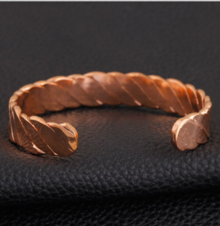 Brazalete Magnético de Cobre Rojo Abierto - Image 5