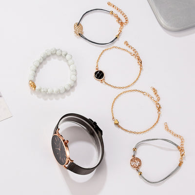 Reloj de Cuarzo Elegante para Mujer - Conjunto de Moda - Image 3