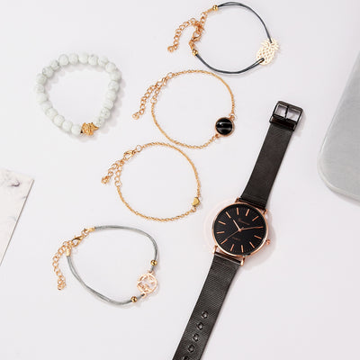 Reloj de Cuarzo Elegante para Mujer - Conjunto de Moda - Image 9