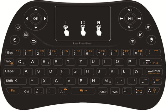Teclado Táctil Compacto con Retroiluminación RGB de 7 Colores - Image 18