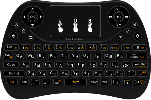 Teclado Táctil Compacto con Retroiluminación RGB de 7 Colores - Image 5