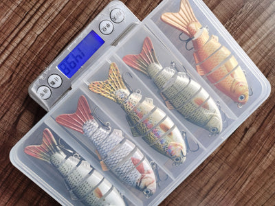 Set de Señuelos de Pesca Marina Realistas - Cebos Duros de Simulación Premium - Image 4