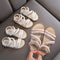 Zapatos Princesa de Punta Abierta con Perlas para Niña