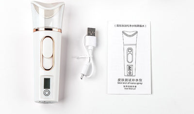Humidificador Facial Portátil con Medidor de Hidratación - Image 3