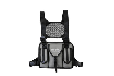 Bolsa Pectoral Funcional Hip-hop Unisex con Múltiples Compartimentos - Image 10