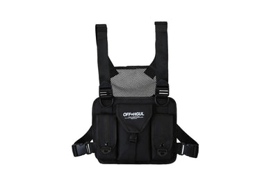 Bolsa Pectoral Funcional Hip-hop Unisex con Múltiples Compartimentos - Image 7