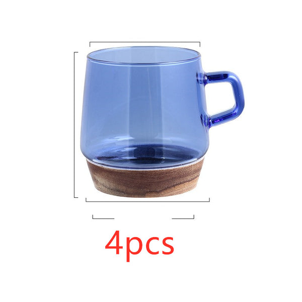 Vaso de Vidrio Borosilicato Coloreado Diseño Nórdico Minimalista - Image 5