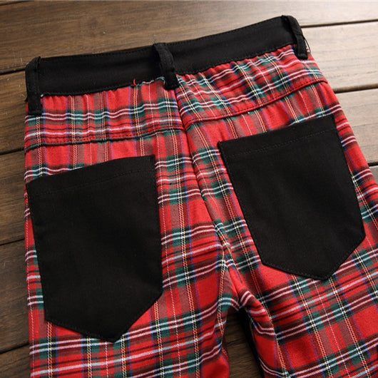 Pantalones Punk Estampados para Hombre - Image 5