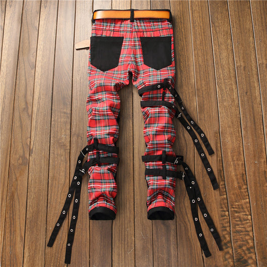 Pantalones Punk Estampados para Hombre - Image 3