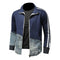 Cardigan Denim Retro con Cuello Alto - Suéter Casual
