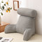 Gris Claro No Round Pillow