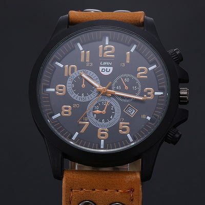 Reloj Deportivo Digital de Tres Ojos con Cuarzo de Precisión
