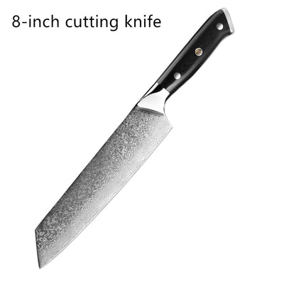 Cuchillo Chef Damasco Acero Inoxidable Estilo Occidental - Image 11