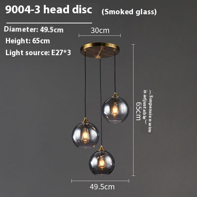 Lámpara Colgante de Cristal para Dormitorio y Sala de Estar - Image 12