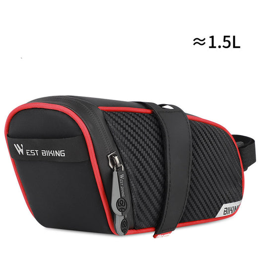 Bolsa de Sillín para Bicicleta - Almacenamiento Compacto
