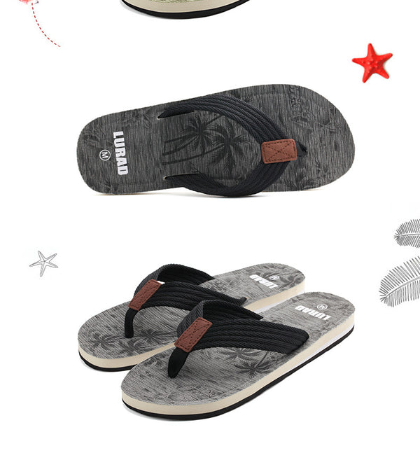 Sandalias Playeras Antideslizantes para Hombre - Estilo Europeo y Americano