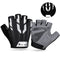 Guantes de Ciclismo con Dedos Cortos Reflectantes