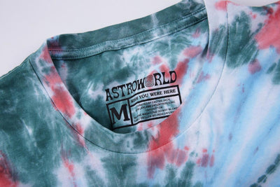 Playera Tie Dye Alien Football Unisex de Manga Corta - Image 4