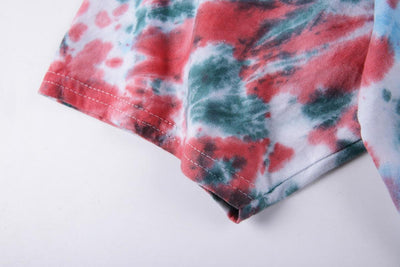 Playera Tie Dye Alien Football Unisex de Manga Corta - Image 3