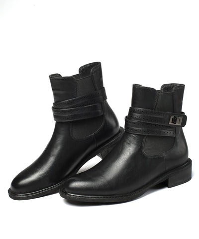 Botas Martin para Mujer con Tacón Grueso y Punta Redonda Transpirables - Image 9