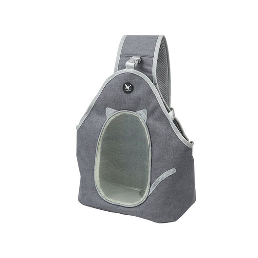Mochila Transportadora de Cuero para Mascotas con Diseño Plegable - Image 3