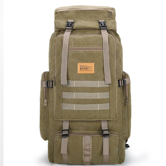 Mochila de Gran Capacidad Multifuncional para Montañismo y Expediciones