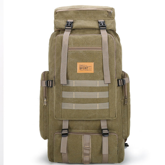 Mochila de Gran Capacidad Multifuncional para Montañismo y Expediciones - Image 13