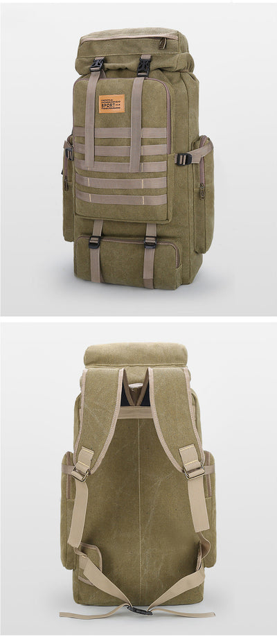 Mochila de Gran Capacidad Multifuncional para Montañismo y Expediciones - Image 12