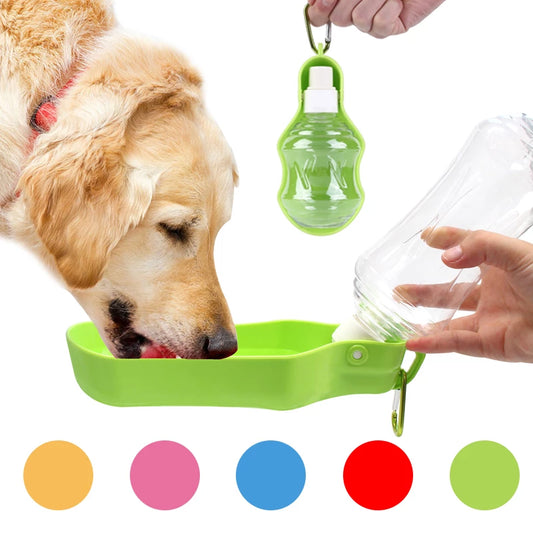Bebedero Portátil para Perros y Gatos - Dispensador de Agua Teddy