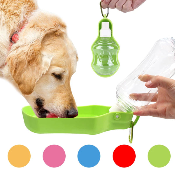 Bebedero Portátil para Perros y Gatos - Dispensador de Agua Teddy