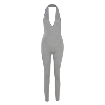 Enterizo Deportivo Mujer Halter Cuello V Levanta Glúteos - Image 11