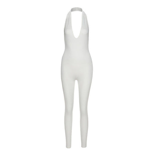 Enterizo Deportivo Mujer Halter Cuello V Levanta Glúteos - Image 7