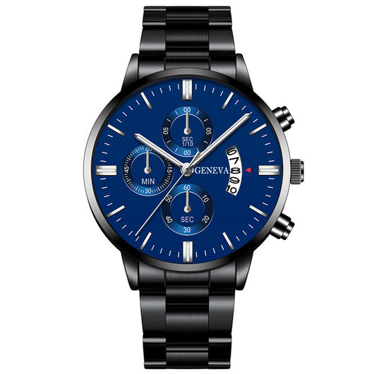 Reloj de Cuarzo Clásico para Hombre con Diseño de Tres Ojos - Image 11