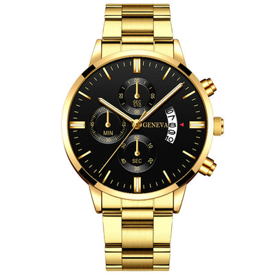 Reloj de Cuarzo Clásico para Hombre con Diseño de Tres Ojos - Image 12