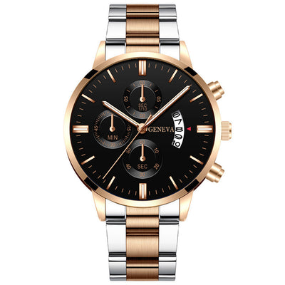 Reloj de Cuarzo Clásico para Hombre con Diseño de Tres Ojos - Image 13