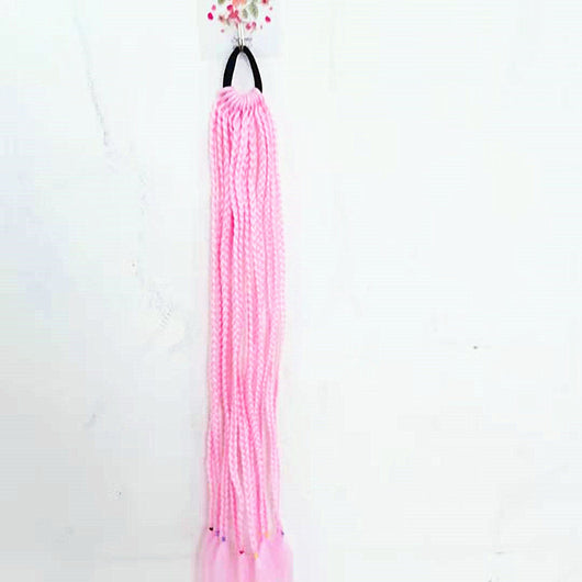 Coleta Trenzada Efecto Sucio con Diadema - Image 4